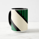 Search for cream green mugs Geometric