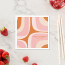 Search for mid century modern napkins Orange