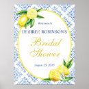 Search for lemon bridal shower posters Blue