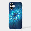 Search for fractal star iphone cases Blue