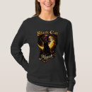 Search for moon cat tshirts Black