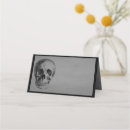 Search for halloween place cards Skull