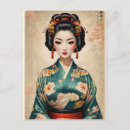 Search for japanese geisha postcards Retro
