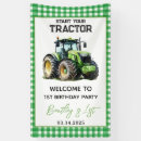 Search for tractor banners Birthday party