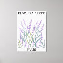 Search for purple flower canvas prints Lavender