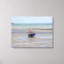 Search for low tide canvas prints Blue