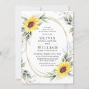 Search for sunflower frame invitations Foliage