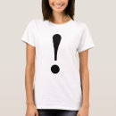 Search for punctuation tshirts Exclamation