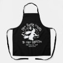 Search for witch on broom aprons Pumpkin