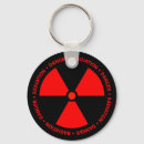 Search for radiation signs key rings Radioactive