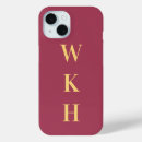 Search for 3 letter monogram iphone cases Modern