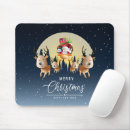 Search for cute santa mouse mats Reindeer