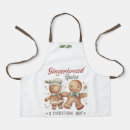 Search for cute gingerbread aprons Holiday baking