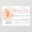 Search for girls night out seasonal invitations Valentine