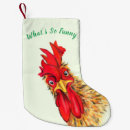 Search for rooster christmas stockings Funny