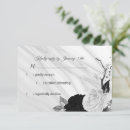 Search for back rsvp cards Black and white