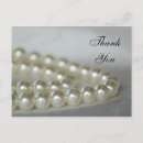 Search for pearl wedding postcards Thank you