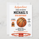 Search for basketball invitations Slam dunk