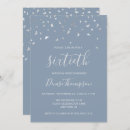 Search for confetti 60th birthday invitations Blue