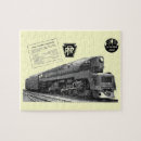 Search for locomotive puzzles Vintage