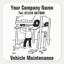 Search for auto repair stickers Vehicle maintenance