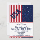 Search for america 4th of july invitations Flag