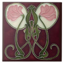 Search for pink art deco tiles For her