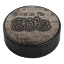 Search for vintage hockey pucks 80s