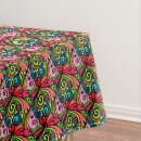 Search for psychedelic tablecloths 60s