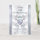 Search for 25th wife anniversary cards Silver