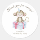 Search for little monkey stickers Wild one