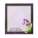 Search for holiday notepads Halloween