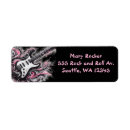 Search for roll return address labels Black