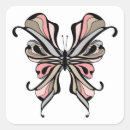 Search for black lace stickers Butterfly