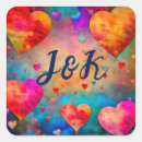Search for vintage valentine stickers Anniversary