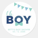 Search for oh boy baby shower stickers Thank you