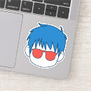 Search for anime boy stickers Cartoon