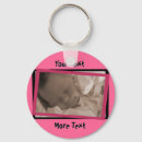 Search for photo frame template key rings Black
