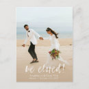 Search for casual postcards Elopement
