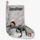 Search for dinosaur christmas stockings Prehistoric