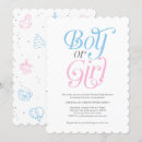 Search for modern gender reveal invitations Simple