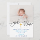 Search for religious birth announcement cards Cross