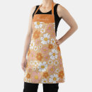 Search for orange floral aprons Summer