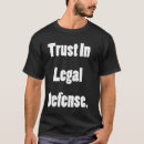 Search for defendant tshirts Lawyer