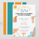 Search for summer time invitations Pool party