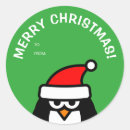 Search for penguin funny stickers Santa