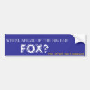 Search for fox bumper stickers Media