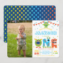 Search for little boy birthday invitations Monster party