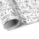 Search for monochrome wrapping paper Simple