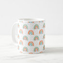 Search for rainbow polka dots mugs Cute